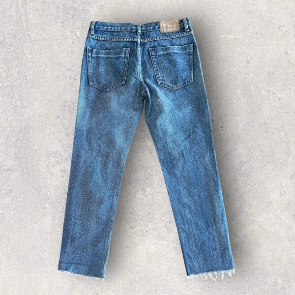 ONE by One Teaspoon Awesome Baggies Denim Sz 25 - Medium Distressed Wash - Picture 7 of 8